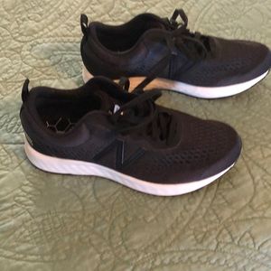 New Balance Size 7 1/2 Black Air Foam Sneakers - New Without Tags